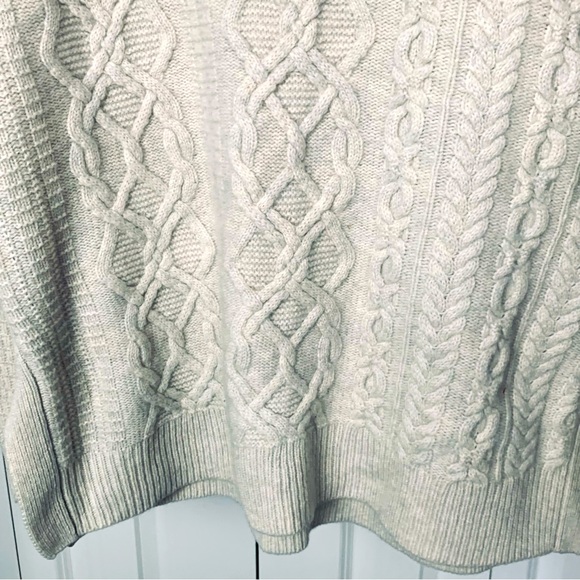 MADEWELL 100% Wool Cream Sweater. - Picture 3 of 8